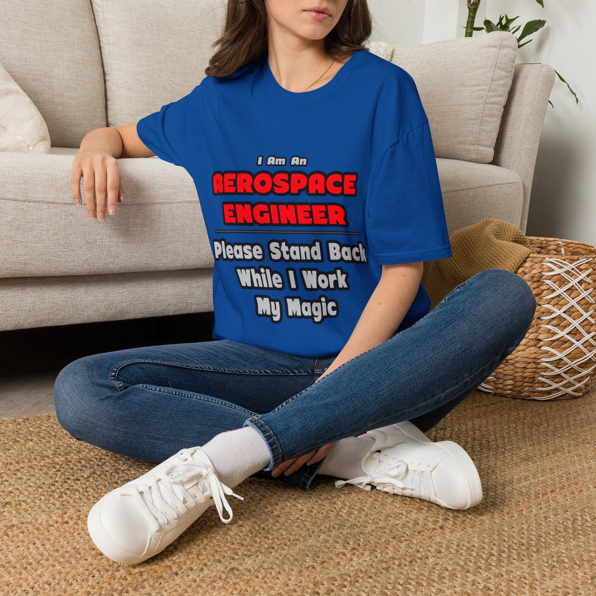 Aerospace Engineer...Work My Magic - Unisex Softstyle T-Shirt