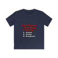 3 Reasons I Love Being a Teacher - Kids Softstyle Tee