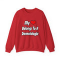 My Heart Belongs To A Dermatologist - Unisex Heavy Blend™ Crewneck Sweatshirt