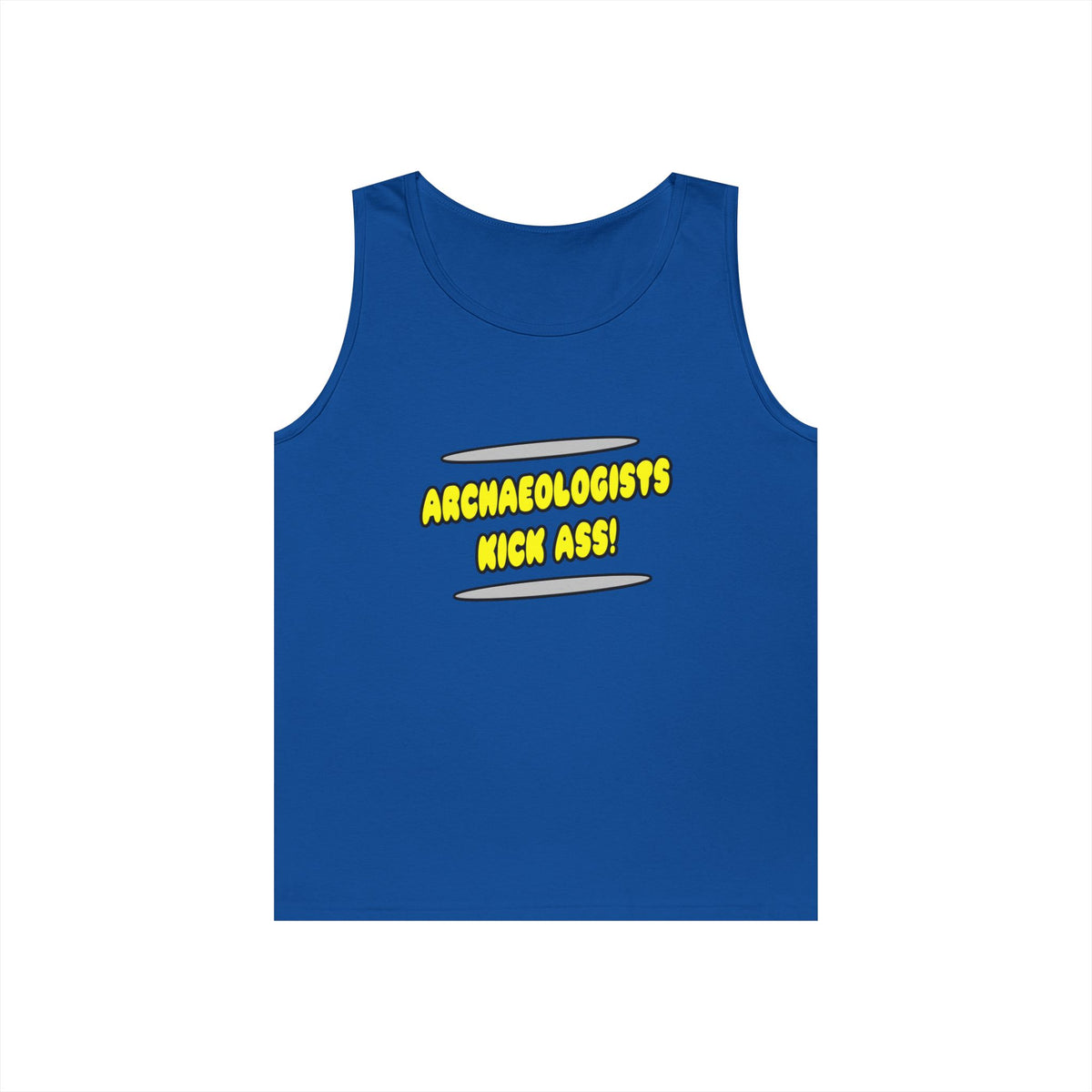 Archaeologists Kick Ass! - Unisex Heavy Cotton Tank Top