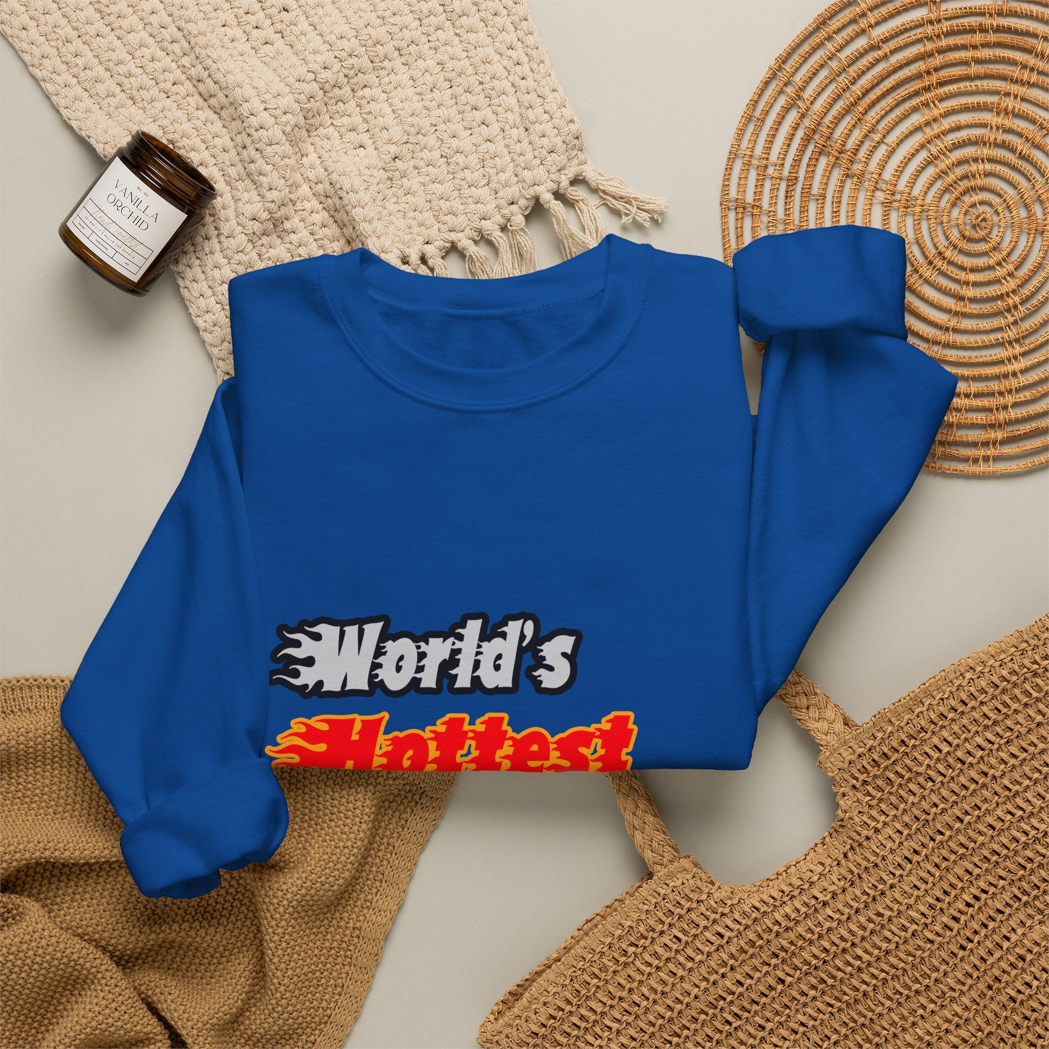 World's Hottest Astronomer - Unisex Heavy Blend™ Crewneck Sweatshirt