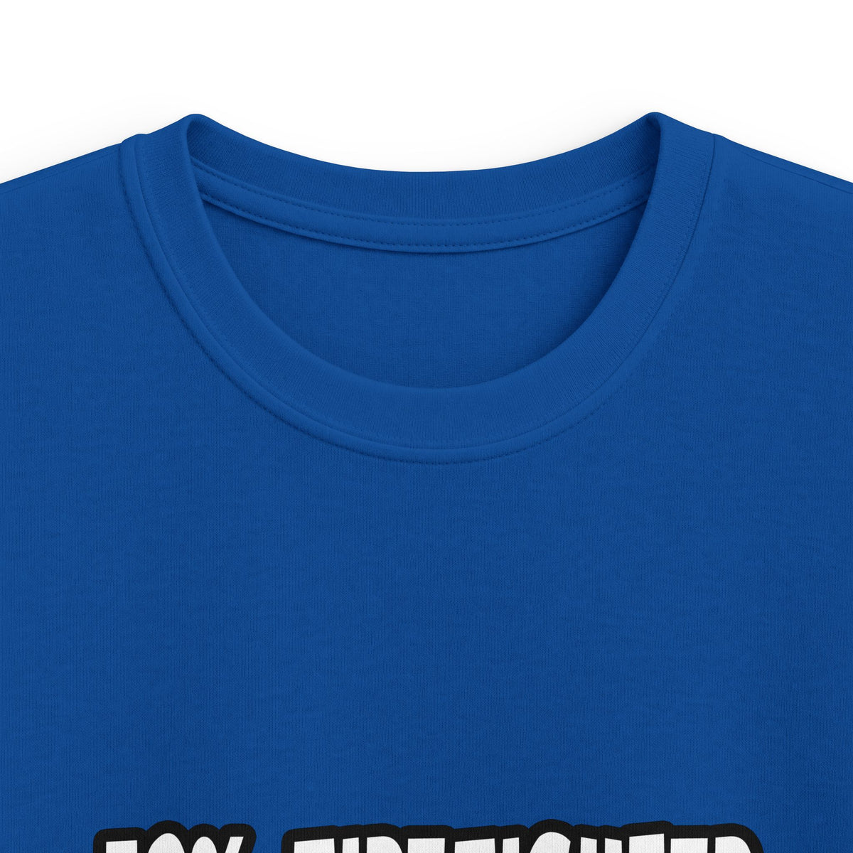 Half Firefighter ... Half Superhero - Kids Softstyle Tee