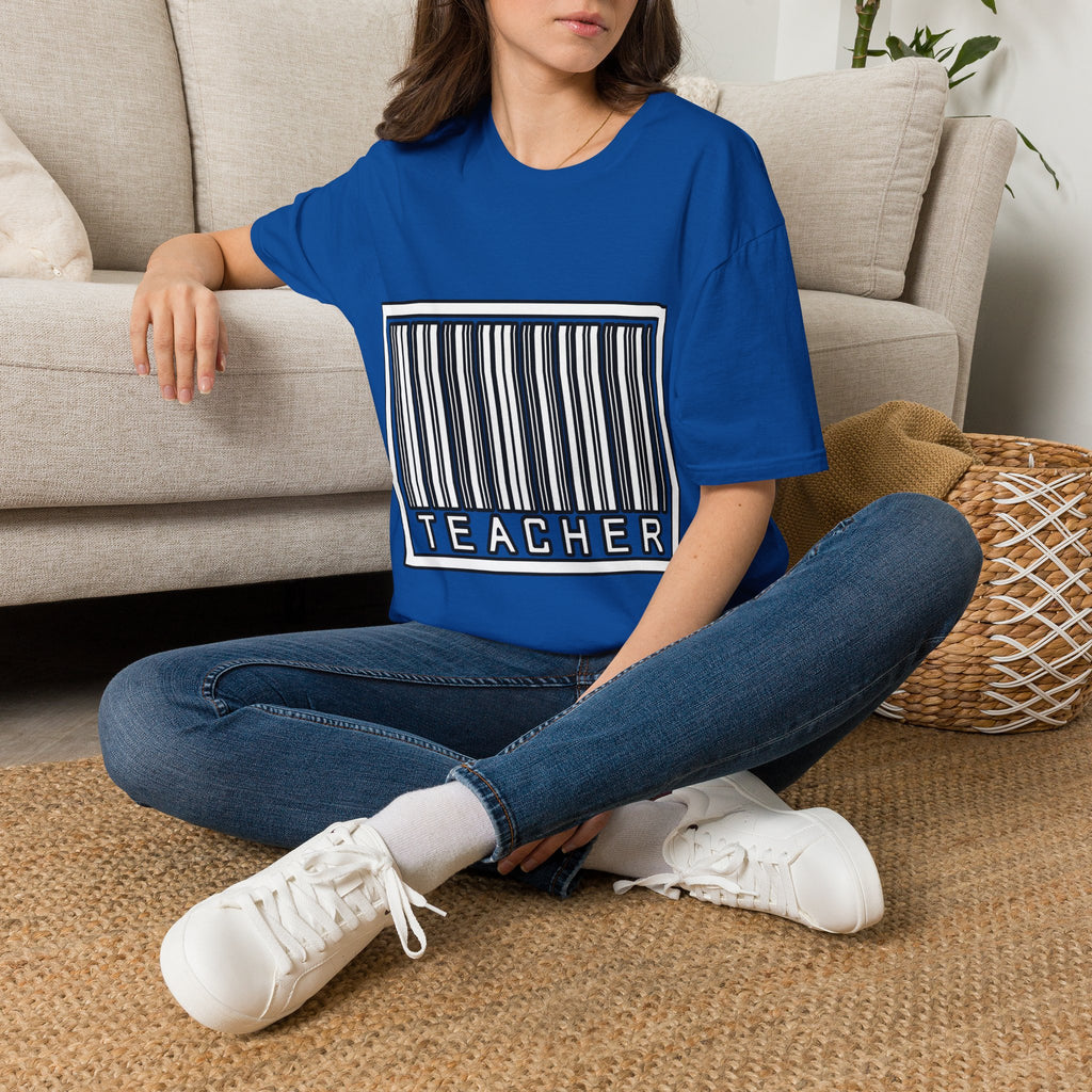 Barcode Teacher - Unisex Softstyle T-Shirt