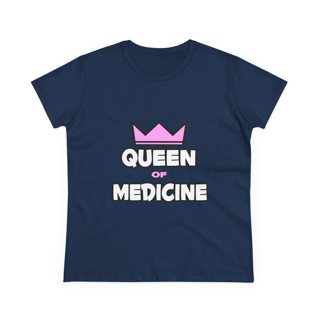 Queen of Medicine - Women's Midweight Cotton Tee