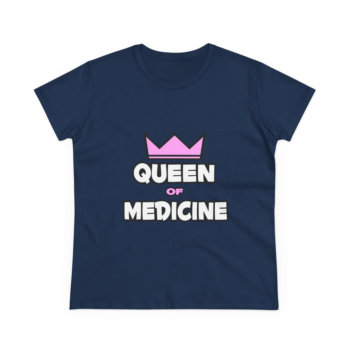 Queen of Medicine - Women's Midweight Cotton Tee