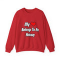 My Heart Belongs To An Actuary - Unisex Heavy Blend™ Crewneck Sweatshirt