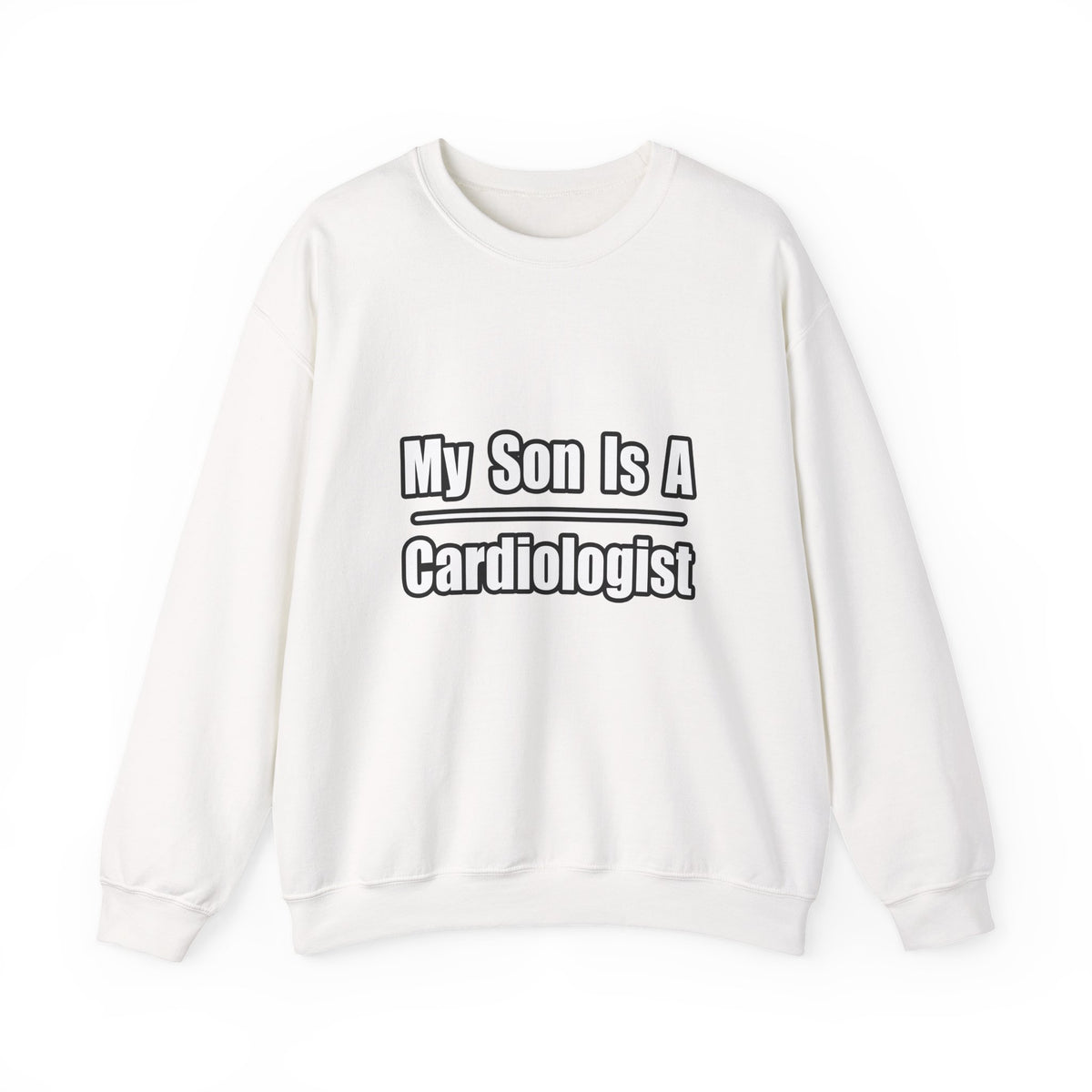 My Son Is A Cardiologist - Unisex Heavy Blend™ Crewneck Sweatshirt