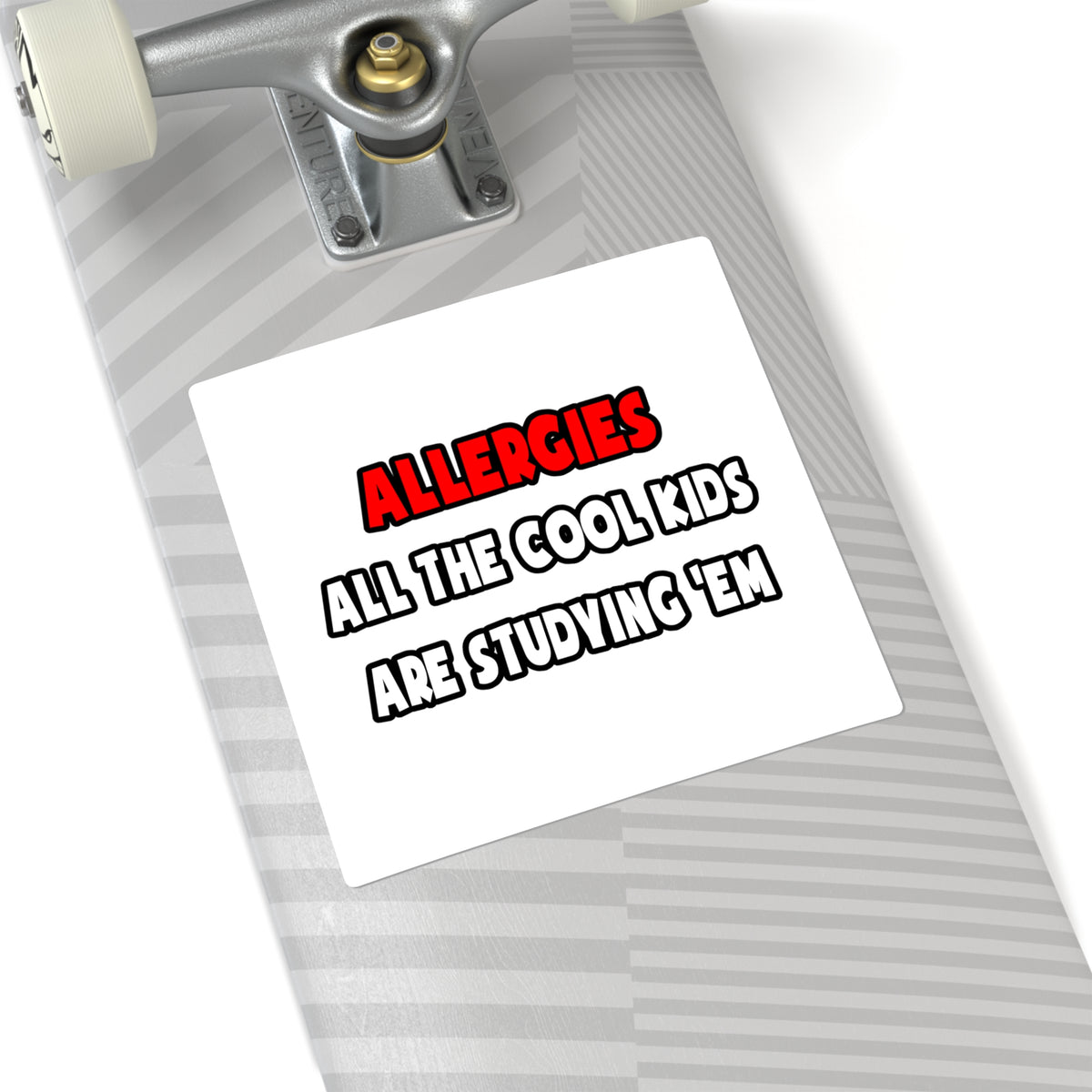 Funny Allergist Shirts and Gifts - Square Stickers
