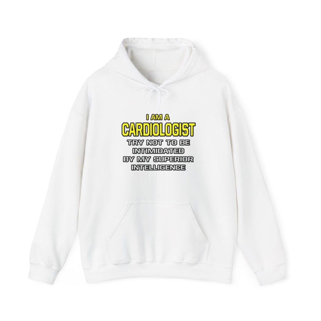 Cardiologist...Superior Intelligence - Unisex Heavy Blend™ Hooded Sweatshirt