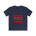 Rock Star...Aerospace Engineer - Kids Softstyle Tee