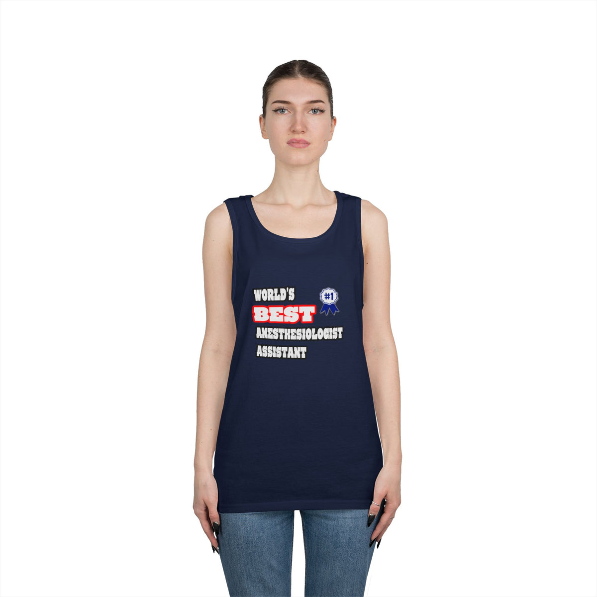 World's Best Anesthesiologist Assistant - Unisex Heavy Cotton Tank Top