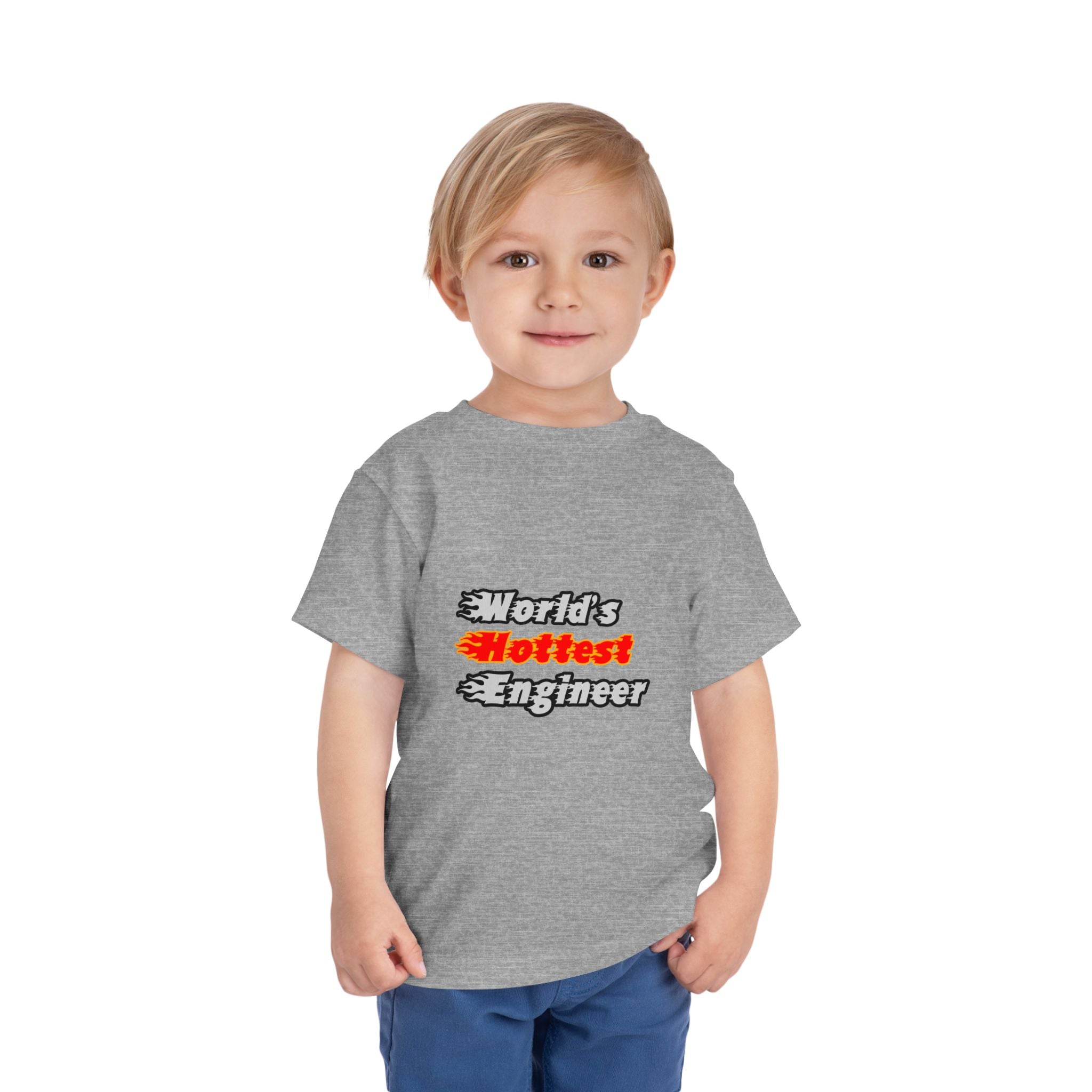 World's Hottest Engineer - Toddler Short Sleeve Tee
