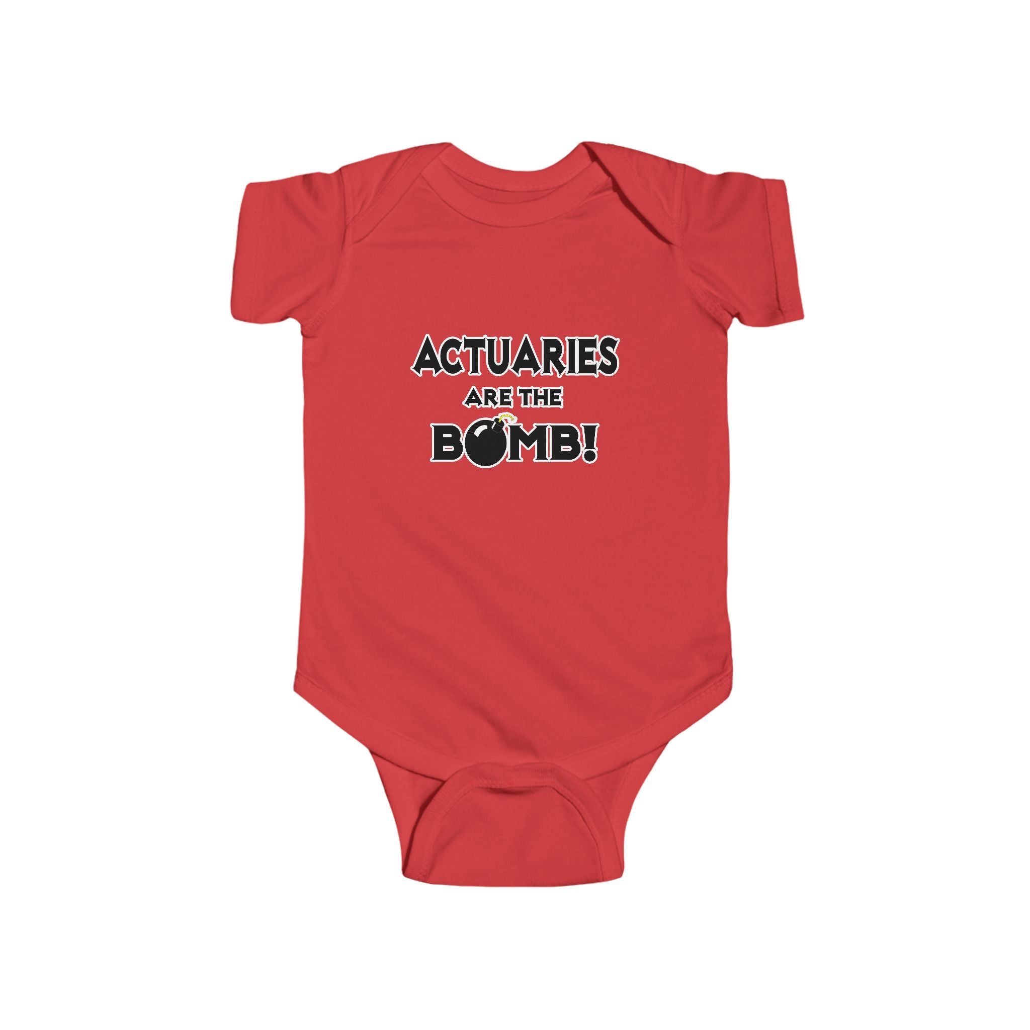 Actuaries Are The Bomb! - Infant Fine Jersey Bodysuit