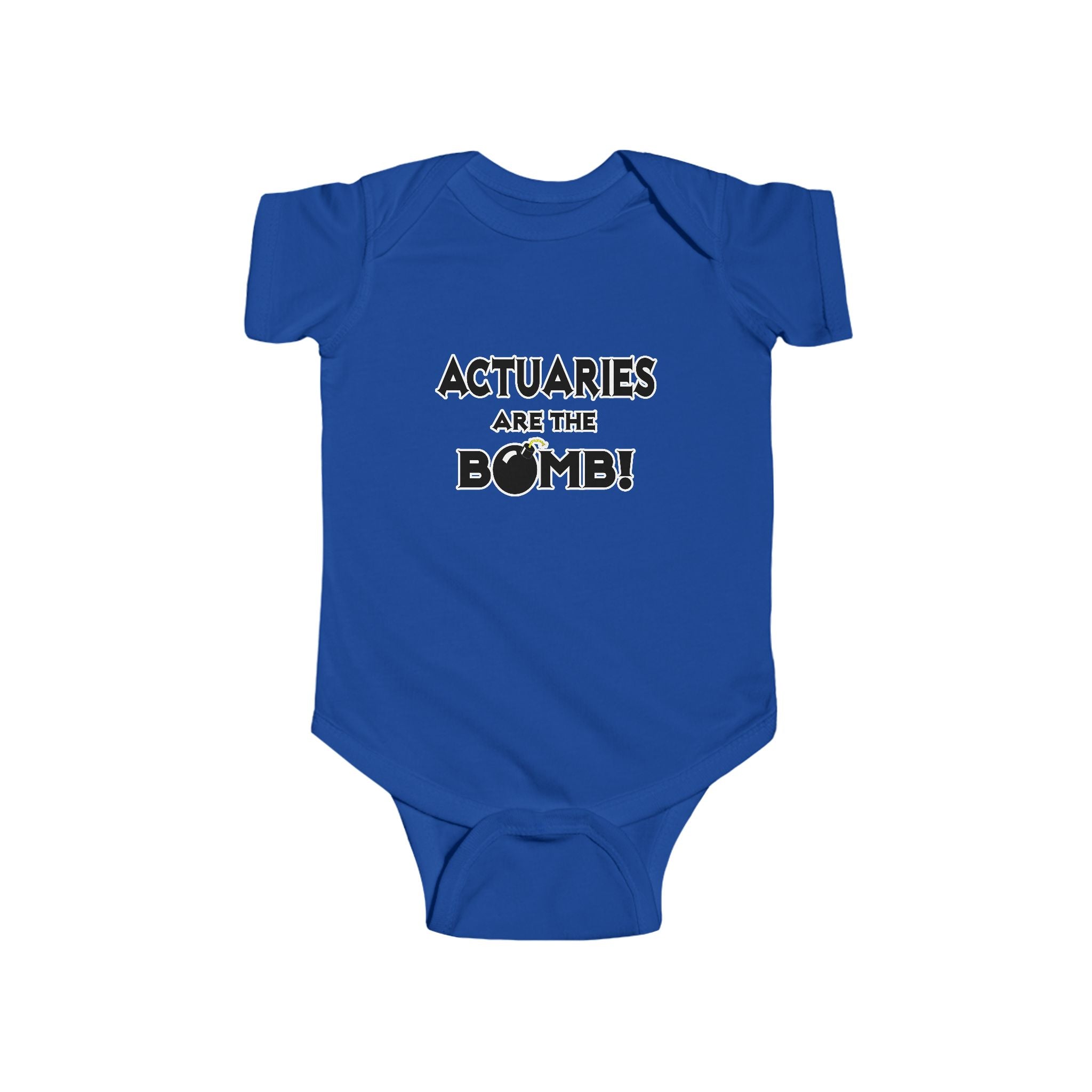 Actuaries Are The Bomb! - Infant Fine Jersey Bodysuit