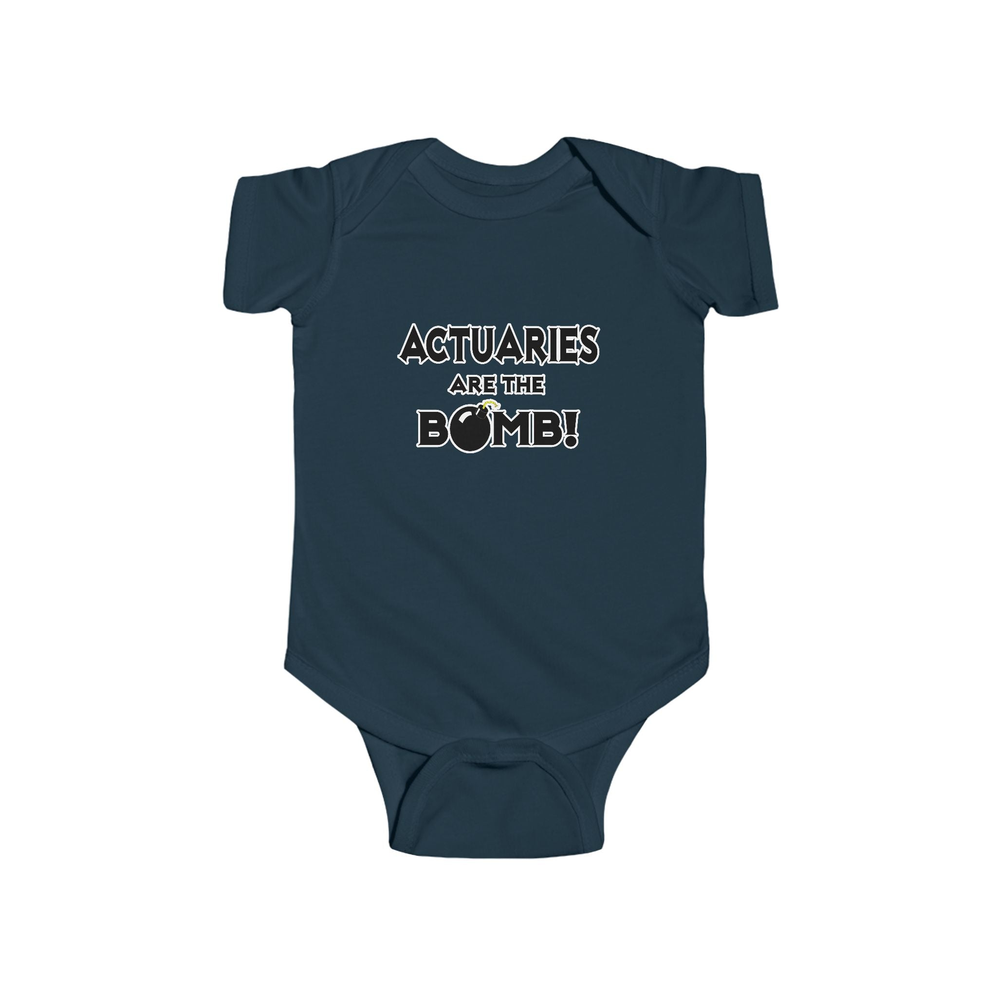 Actuaries Are The Bomb! - Infant Fine Jersey Bodysuit