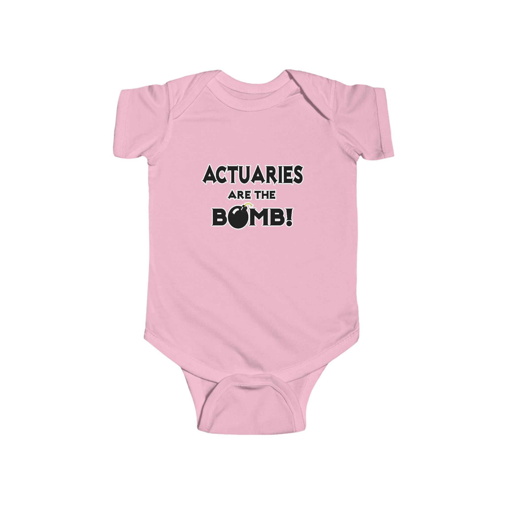 Actuaries Are The Bomb! - Infant Fine Jersey Bodysuit