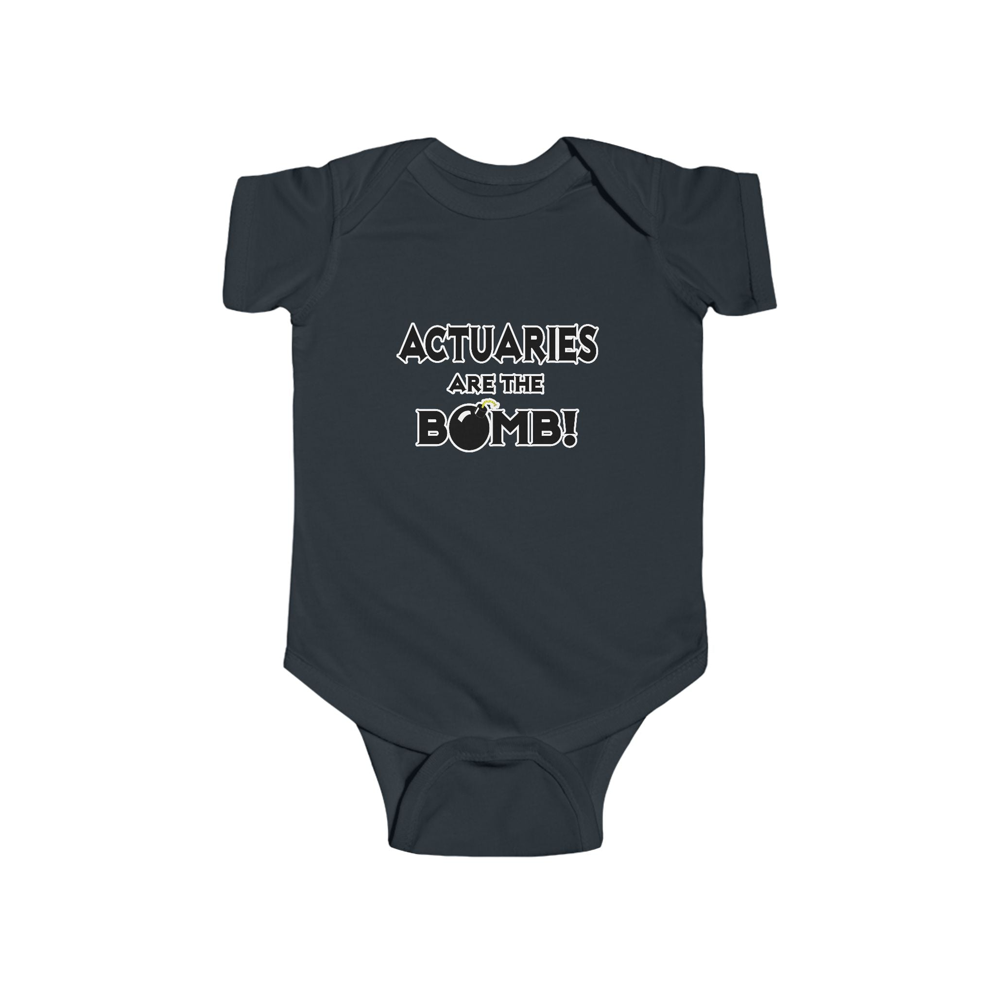 Actuaries Are The Bomb! - Infant Fine Jersey Bodysuit