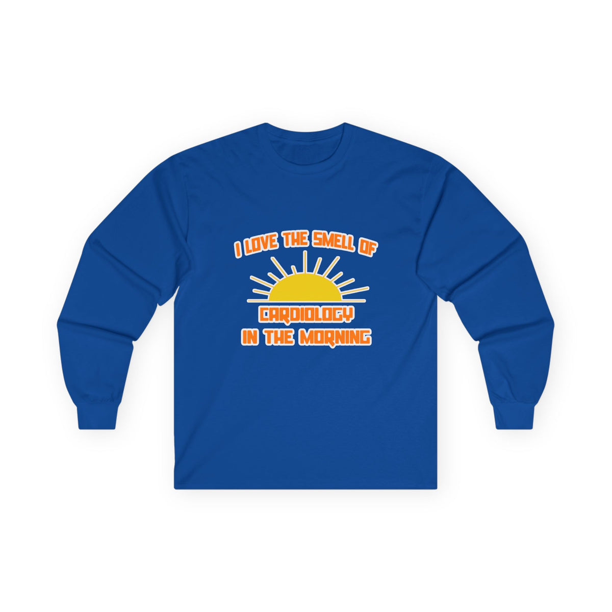 Smell of Cardiology in the Morning - Unisex Ultra Cotton Long Sleeve Tee