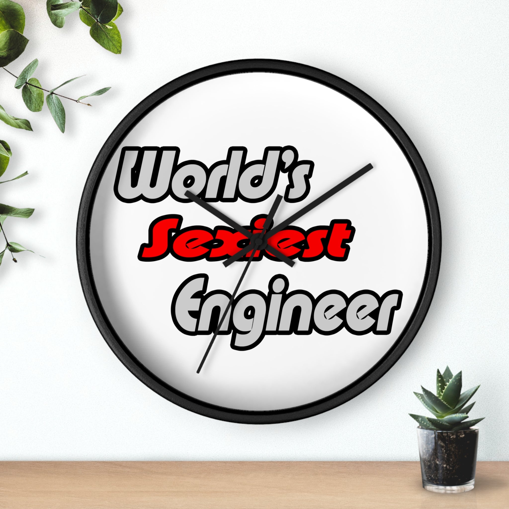 World's Sexiest Engineer - Wall Clock