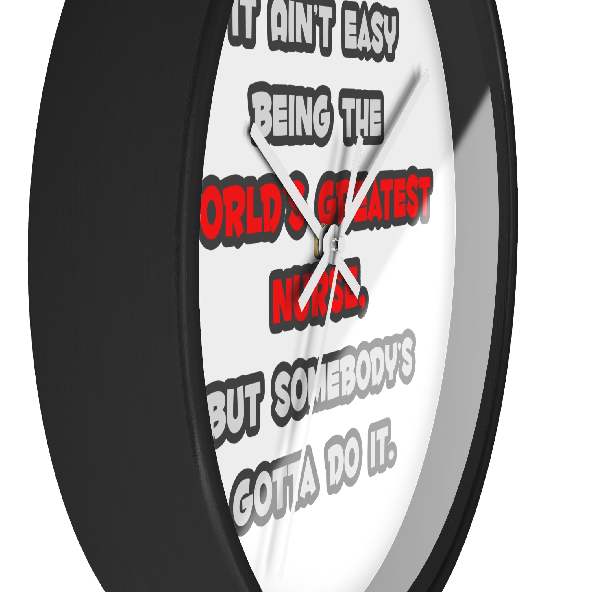 World's Greatest Nurse Joke - Wall Clock