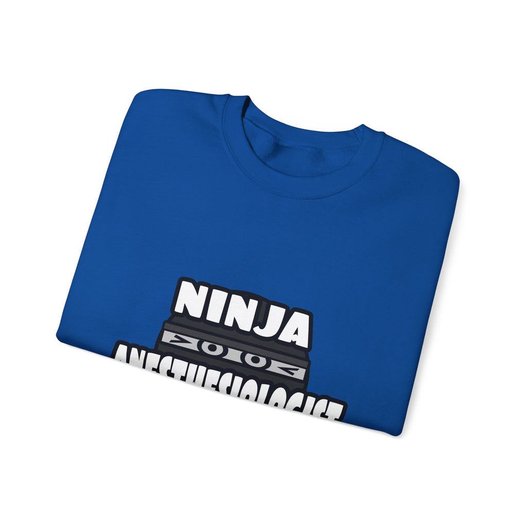 Ninja Anesthesiologist Assistant - Unisex Heavy Blend™ Crewneck Sweatshirt