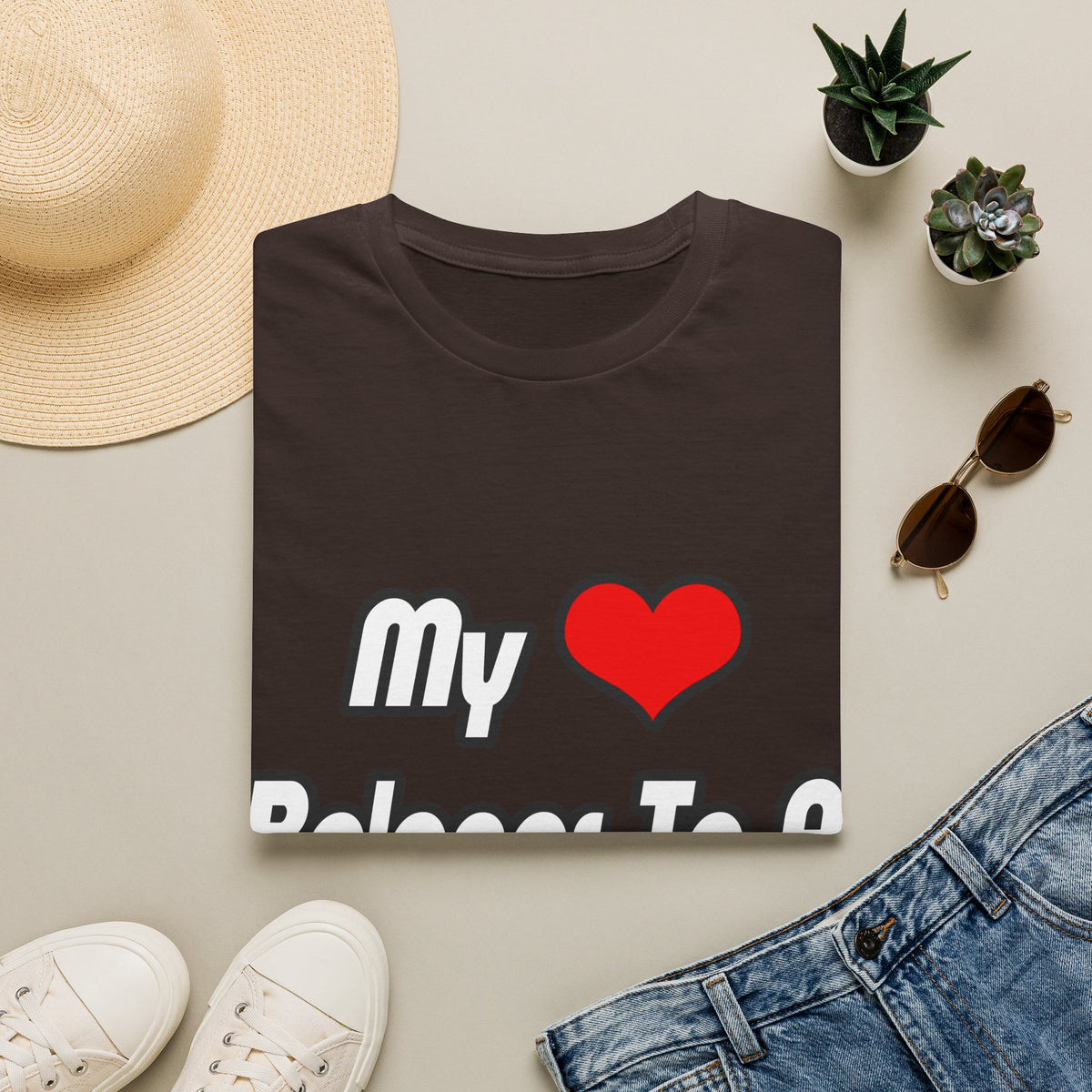 My Heart Belongs To A Teacher - Unisex Softstyle T-Shirt