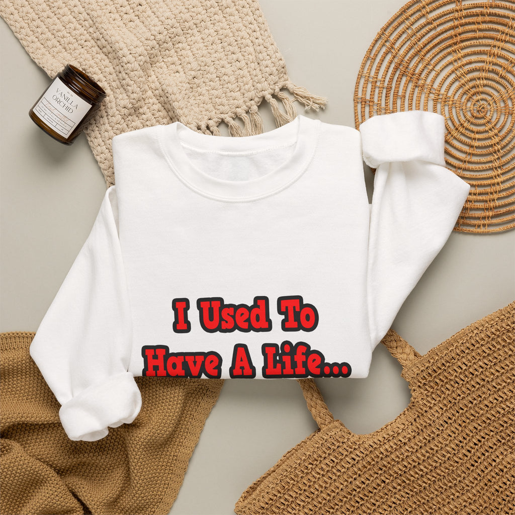 I Used to Have a Life...Engineer - Unisex Heavy Blend™ Crewneck Sweatshirt