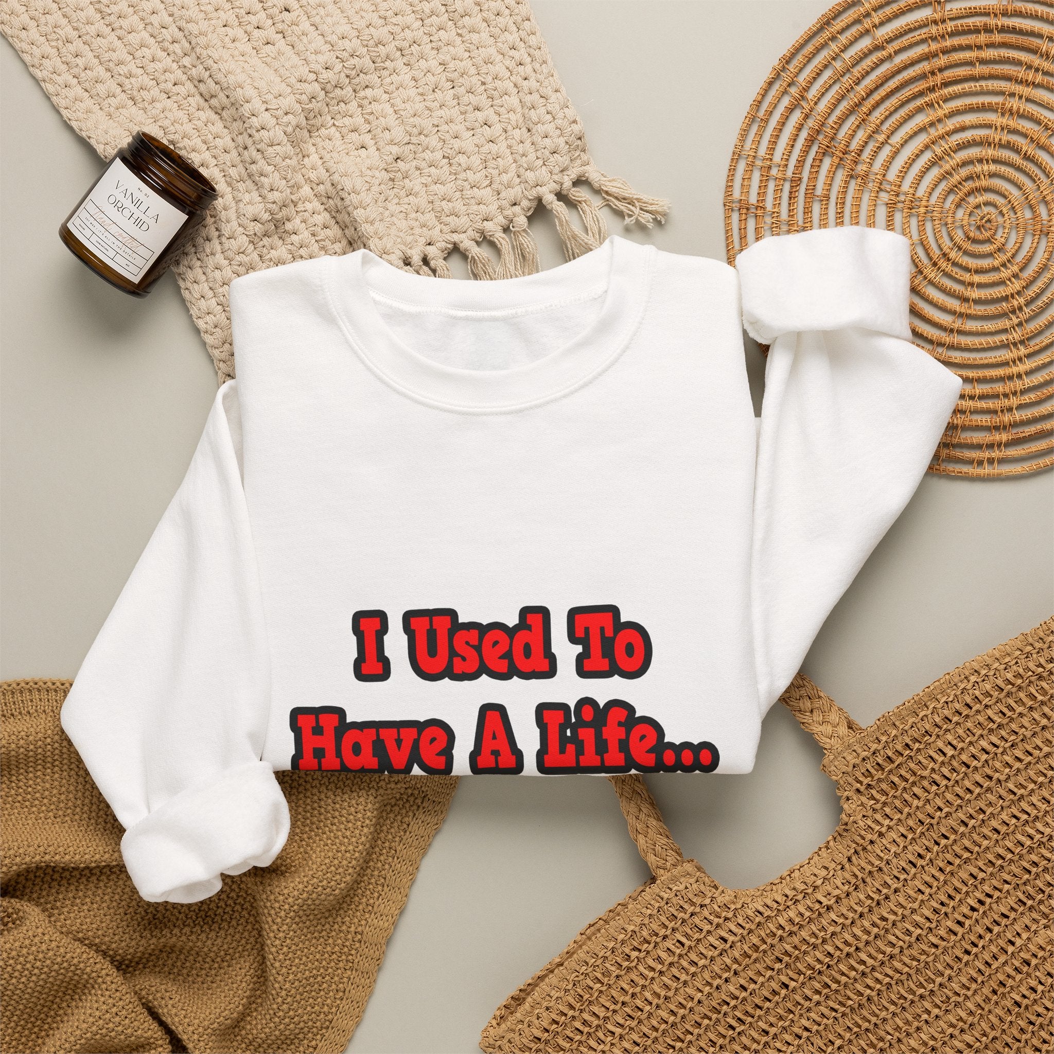 I Used to Have a Life...Engineer - Unisex Heavy Blend™ Crewneck Sweatshirt