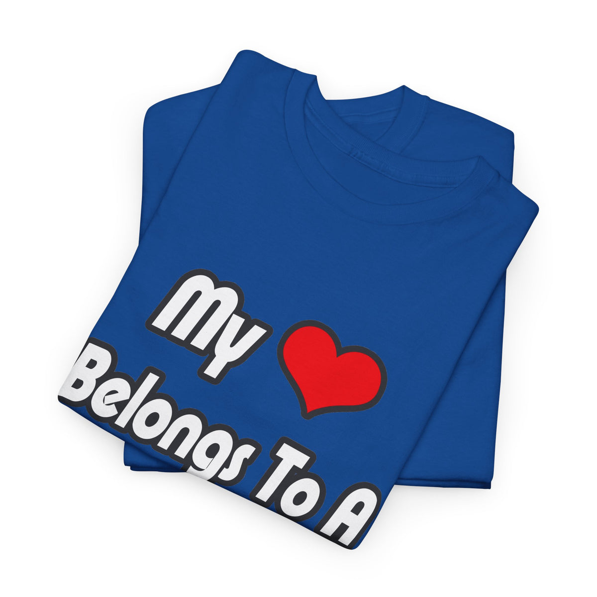 My Heart Belongs To A Cardiologist - Unisex Heavy Cotton Tee