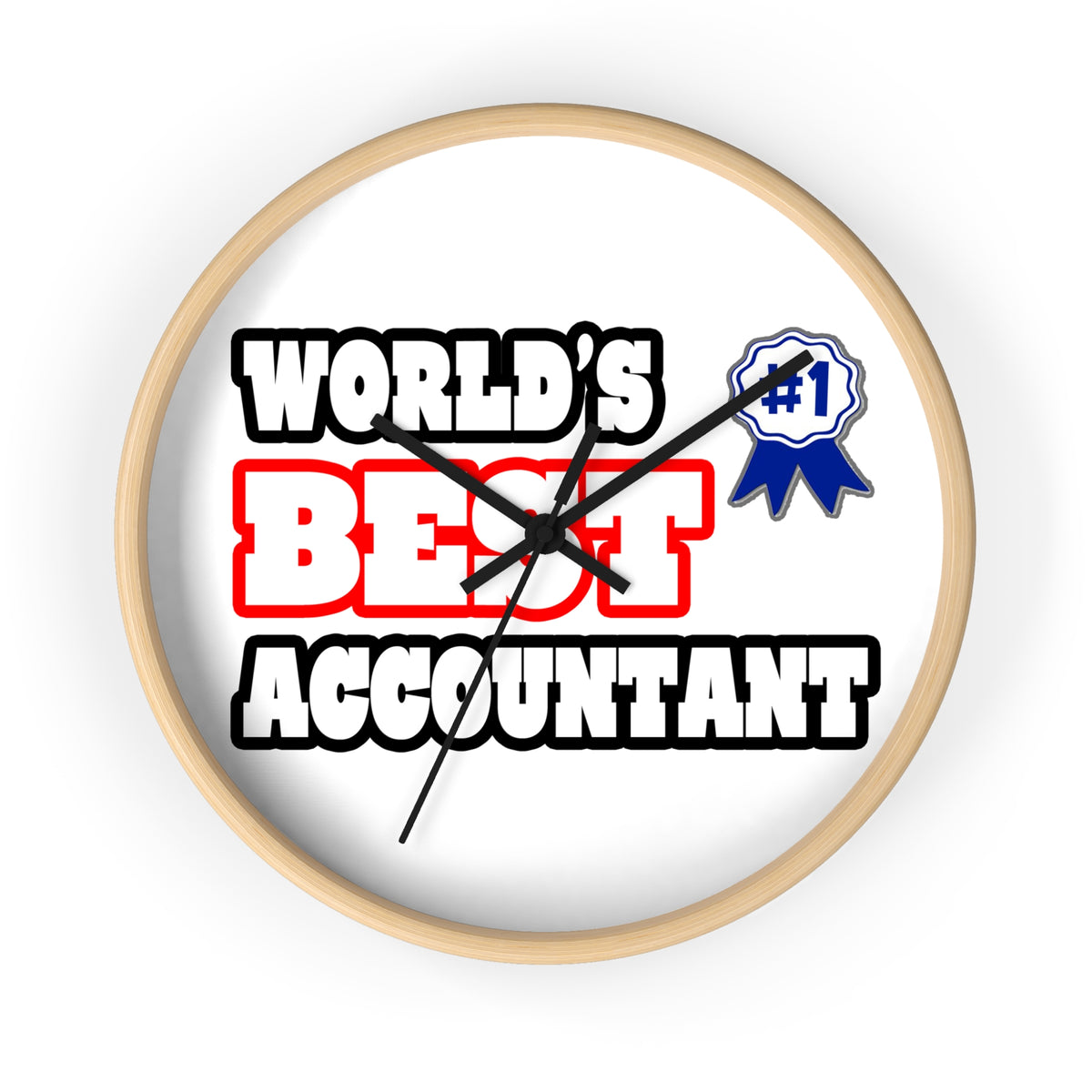 World's Best Accountant - Wall Clock