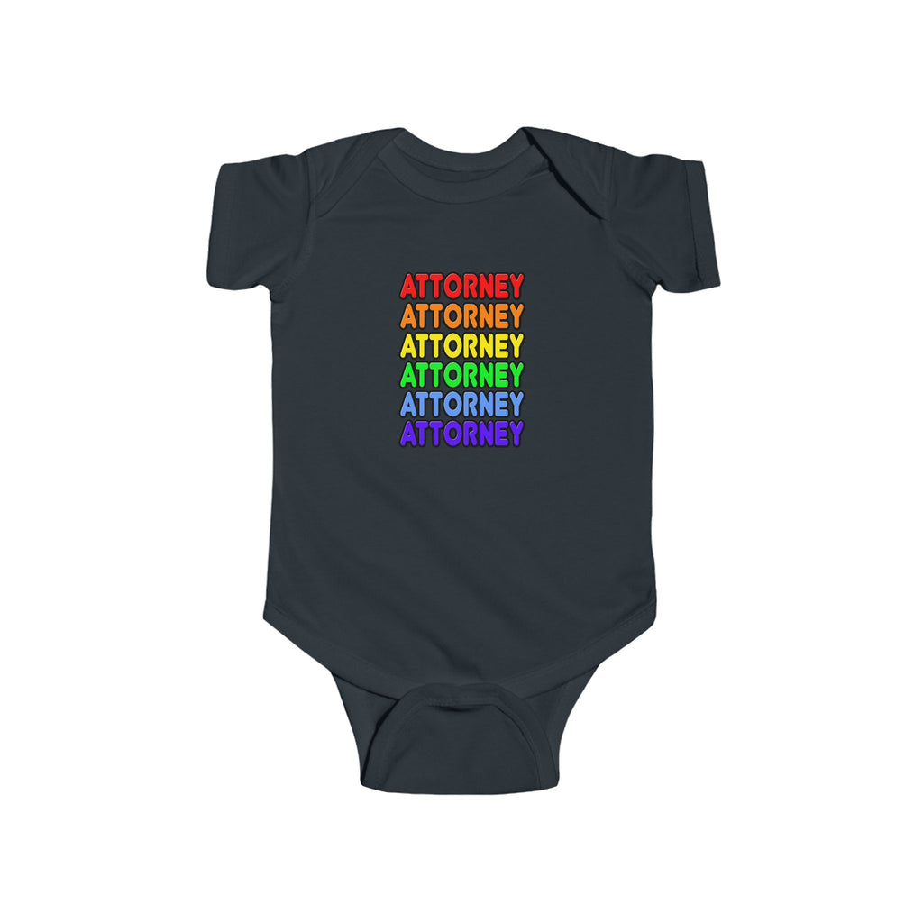 Rainbow Attorney - Infant Fine Jersey Bodysuit