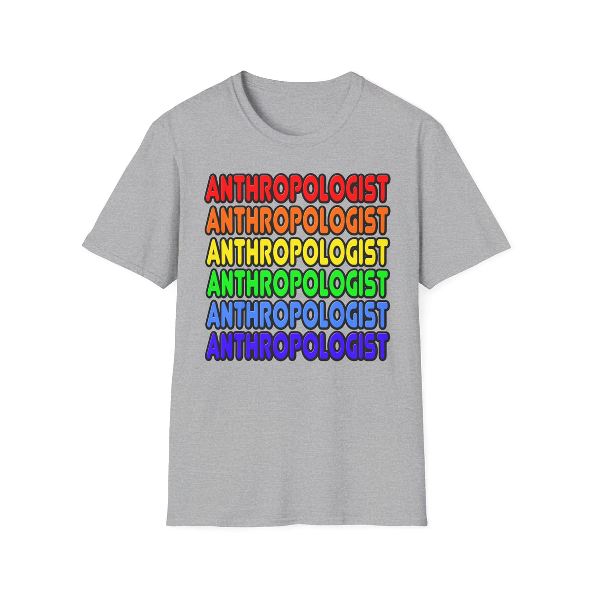 Rainbow Anthropologist - Unisex Softstyle T-Shirt