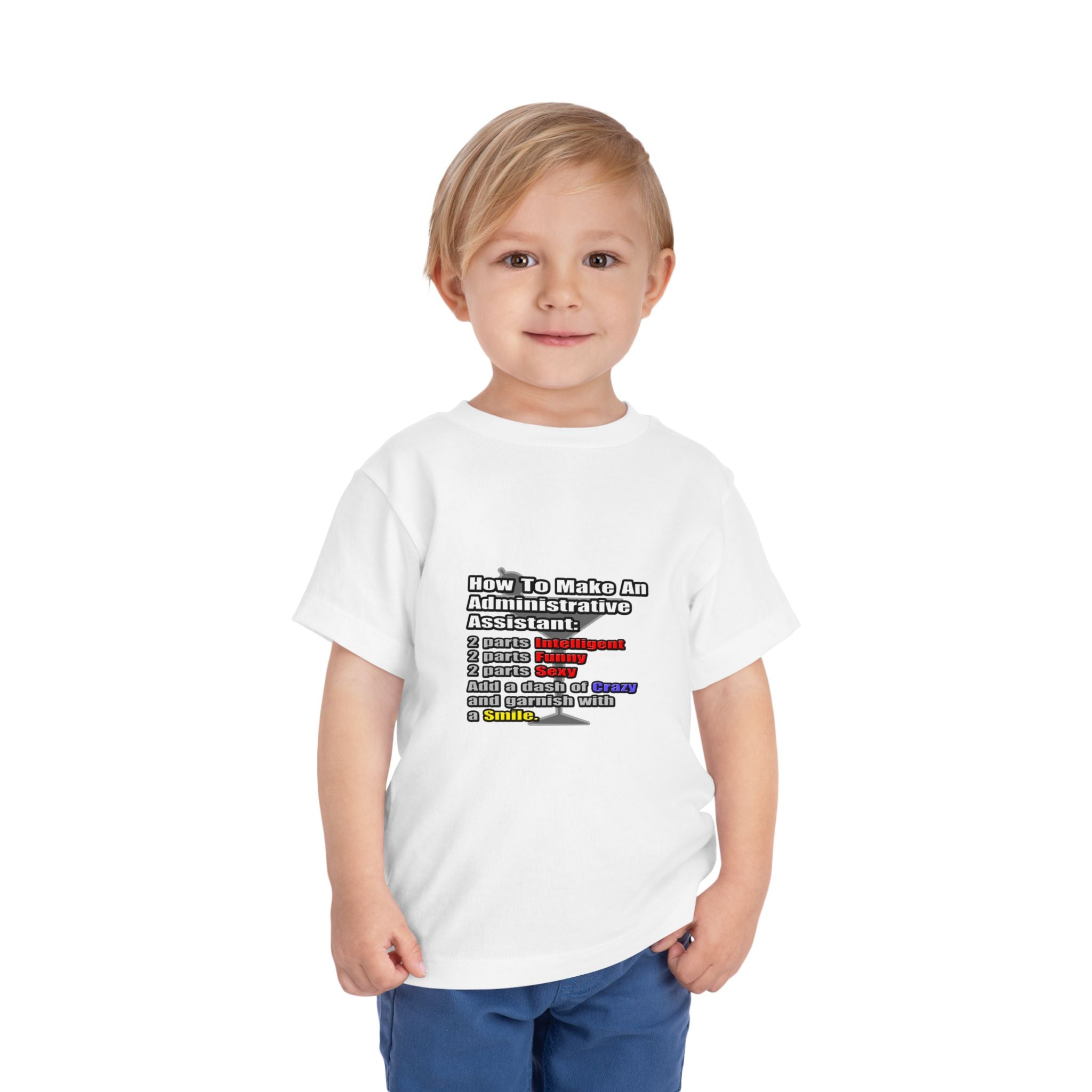 How To Make an Administrative Assistant - Toddler Short Sleeve Tee