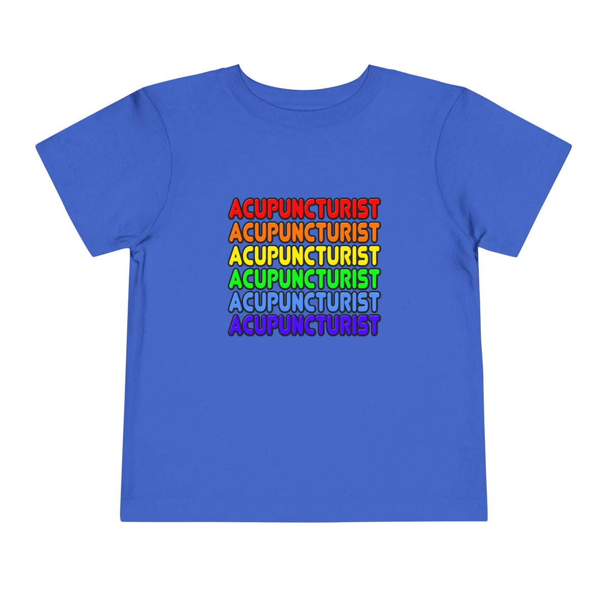 Rainbow Acupuncturist - Toddler Short Sleeve Tee