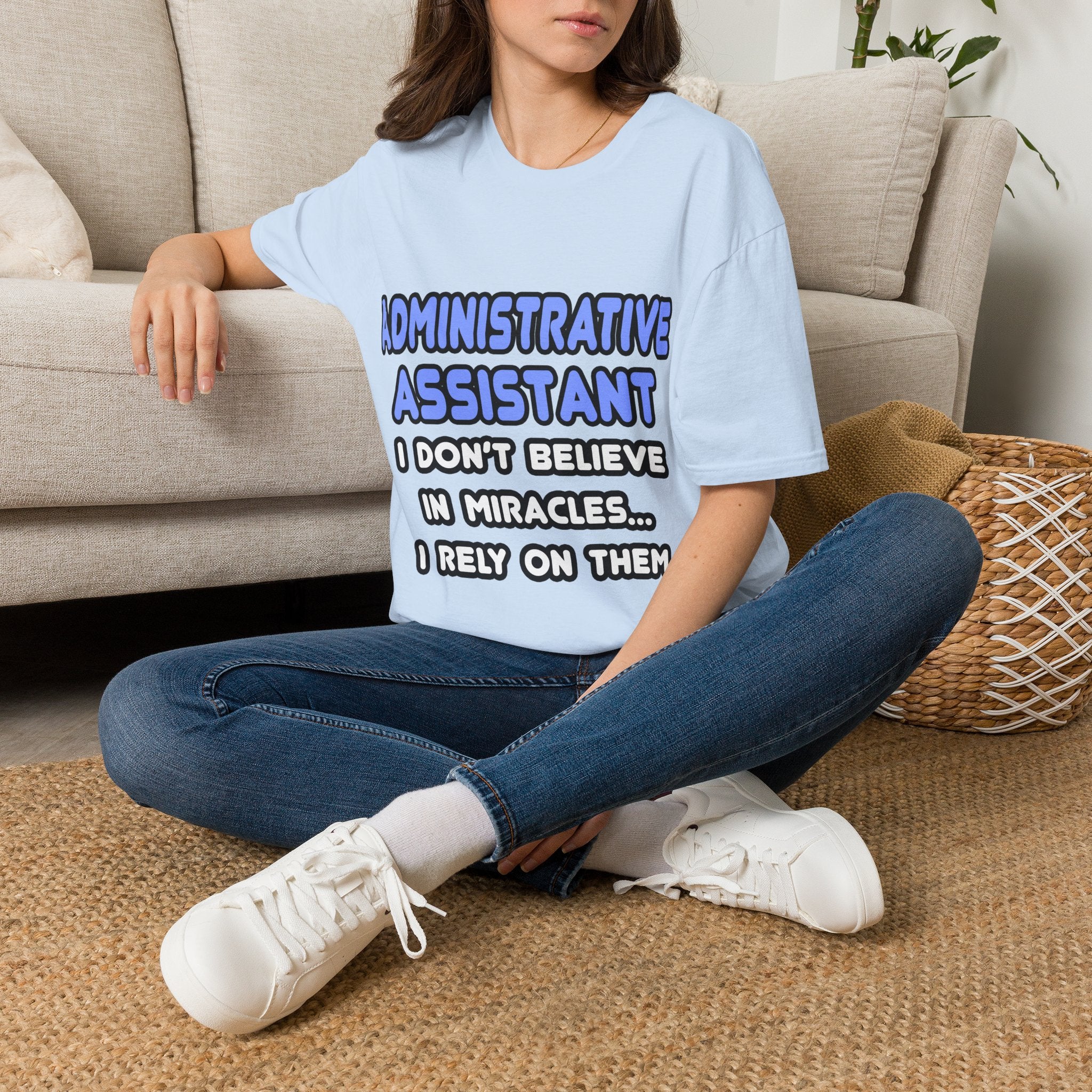 Miracles and Administrative Assistants - Unisex Softstyle T-Shirt
