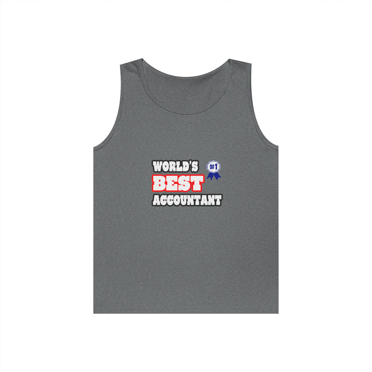 World's Best Accountant - Unisex Heavy Cotton Tank Top