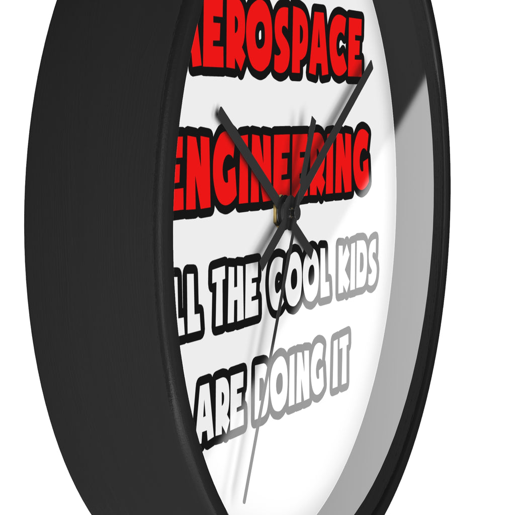 Funny Aerospace Engineer Shirts and Gifts - Wall Clock