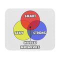 Venn Diagram .. Nurse Midwives - Mouse Pad (Rectangle)