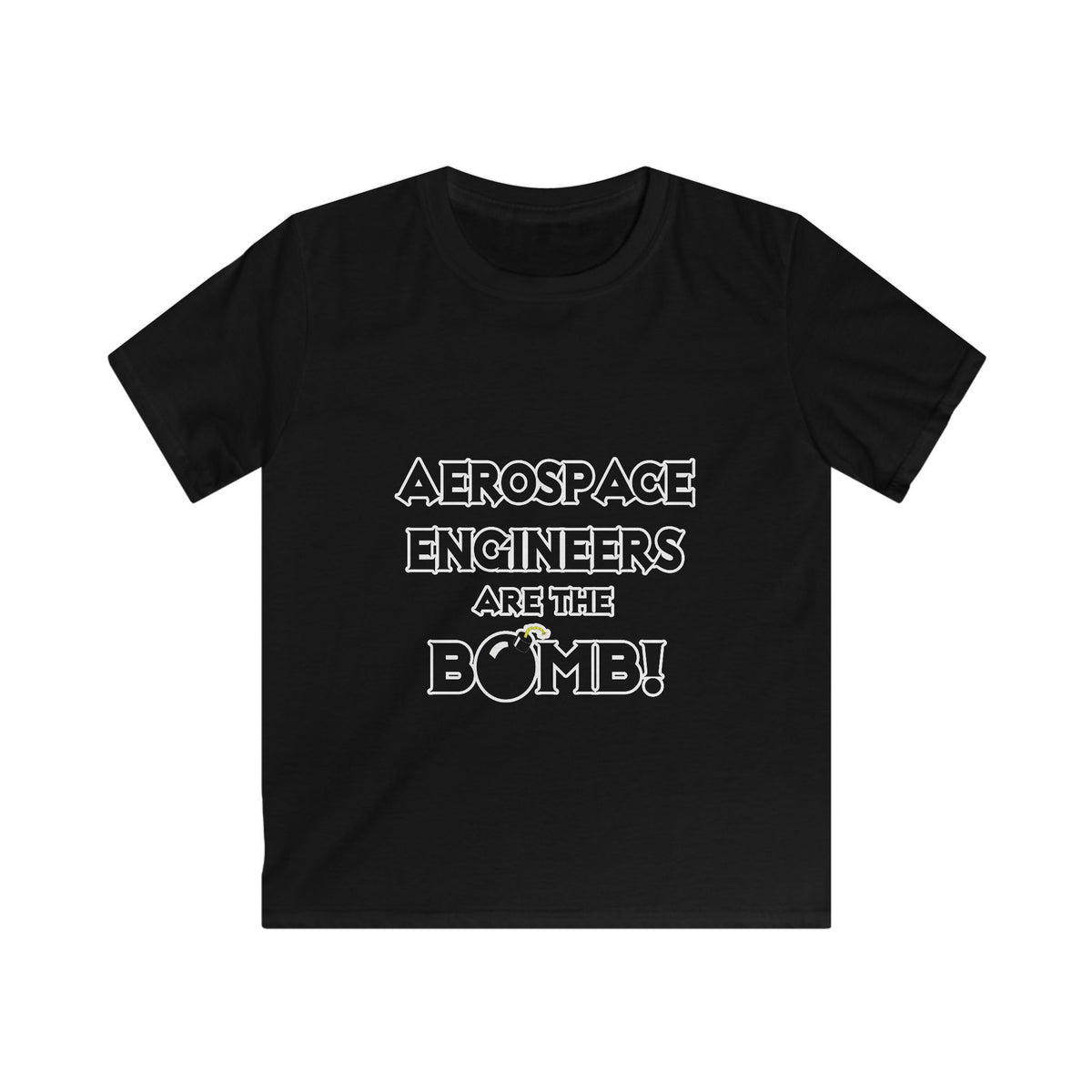Aerospace Engineers Are The Bomb! - Kids Softstyle Tee