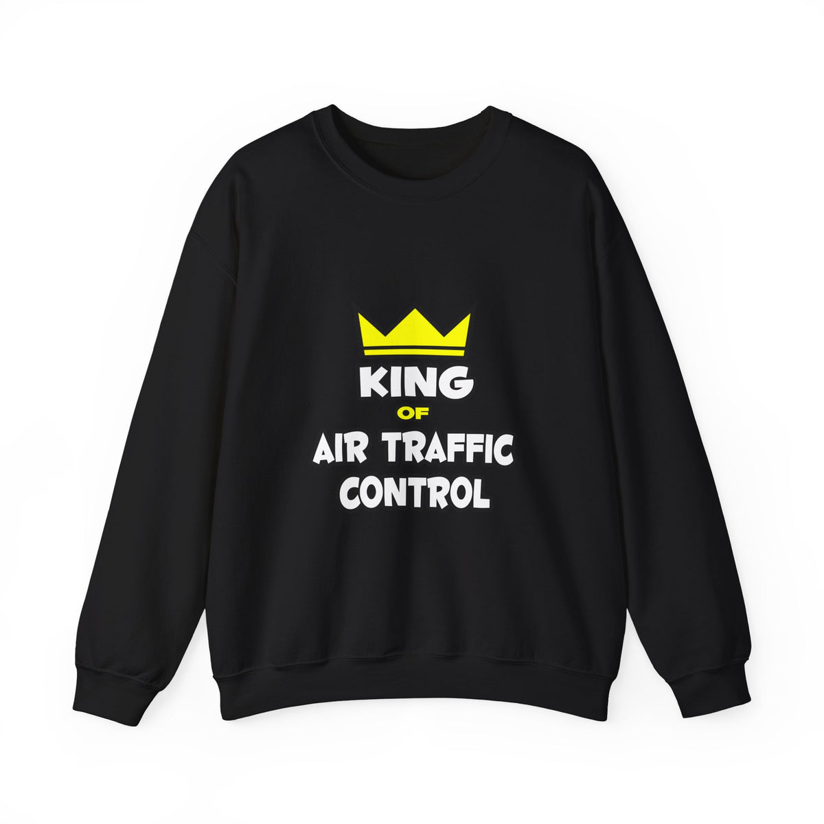 King of Air Traffic Control - Unisex Heavy Blend™ Crewneck Sweatshirt