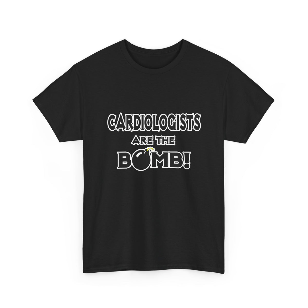 Cardiologists Are The Bomb! - Unisex Heavy Cotton Tee