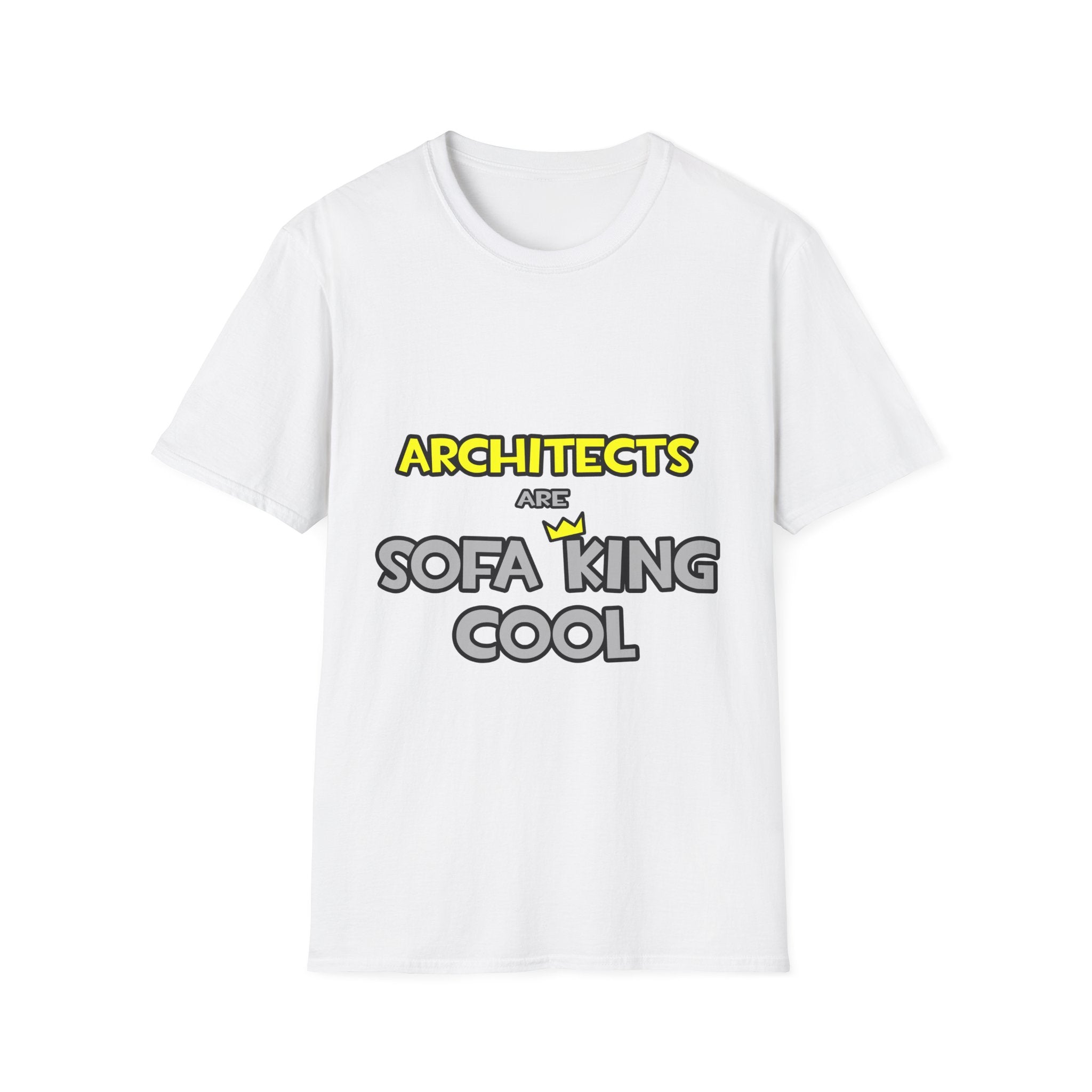 Architects Are Sofa King Cool - Unisex Softstyle T-Shirt