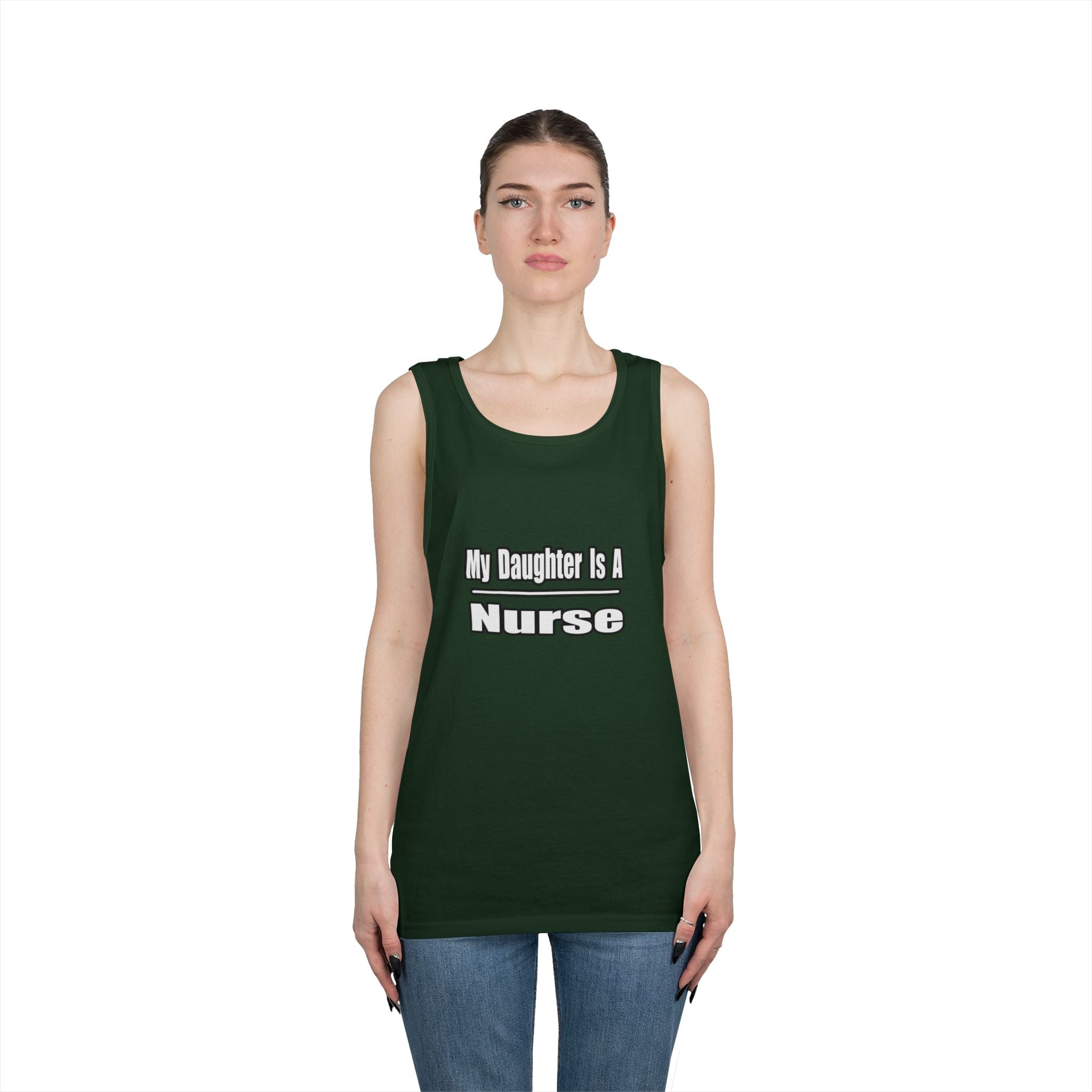 My Daughter Nurse - Unisex Heavy Cotton Tank Top