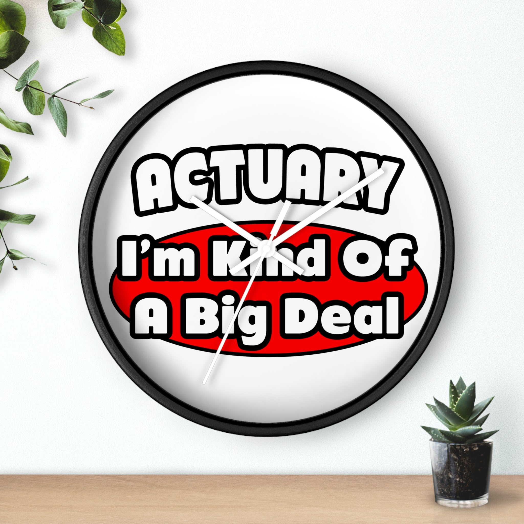 Actuary...Big Deal (2) - Wall Clock