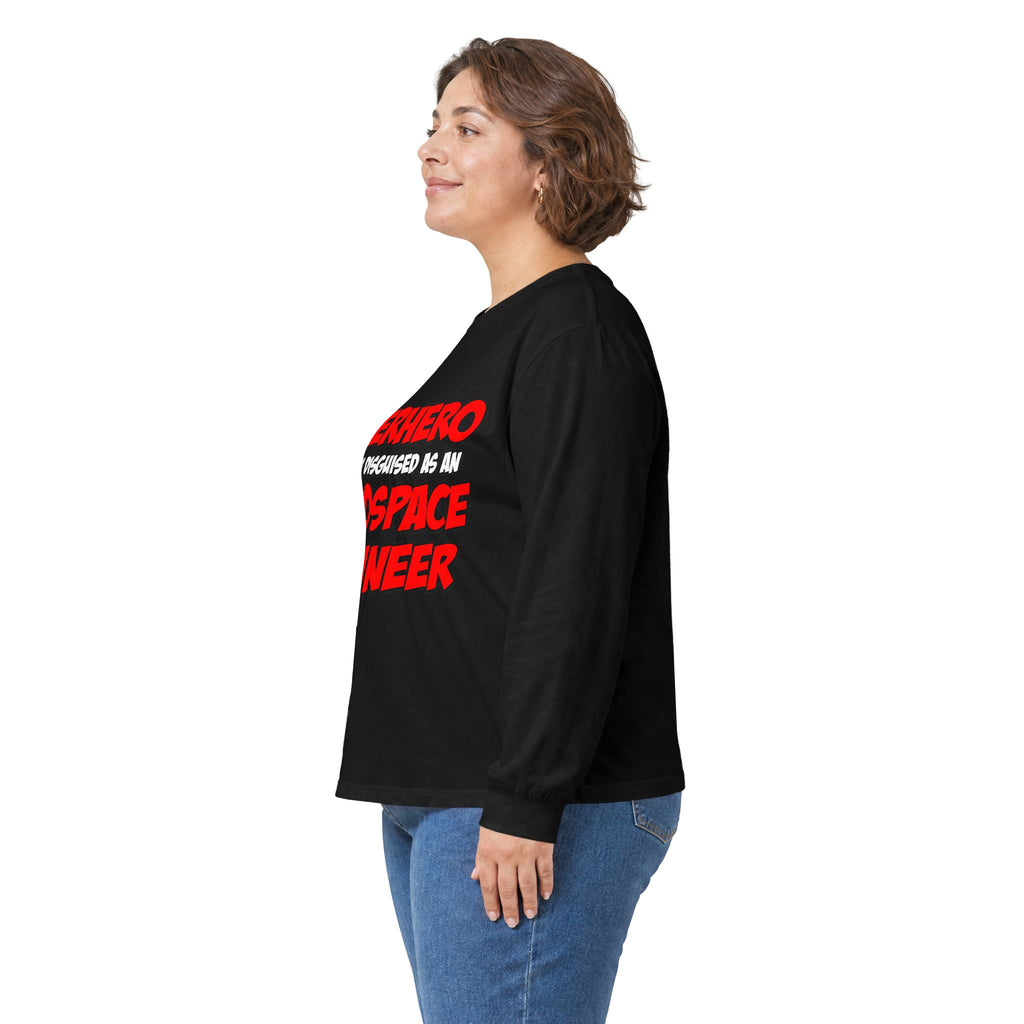 Superhero...Aerospace Engineer - Unisex Ultra Cotton Long Sleeve Tee