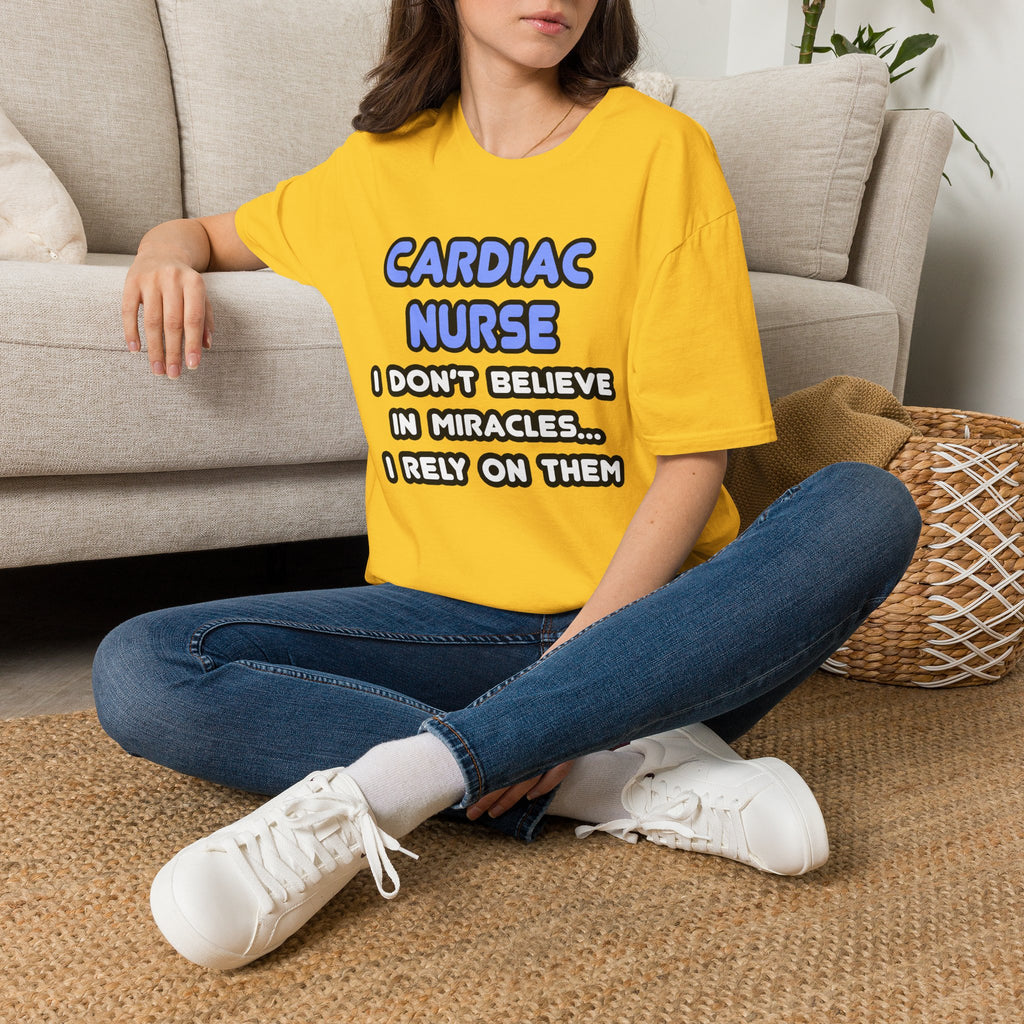 Miracles and Cardiac Nurses - Unisex Softstyle T-Shirt