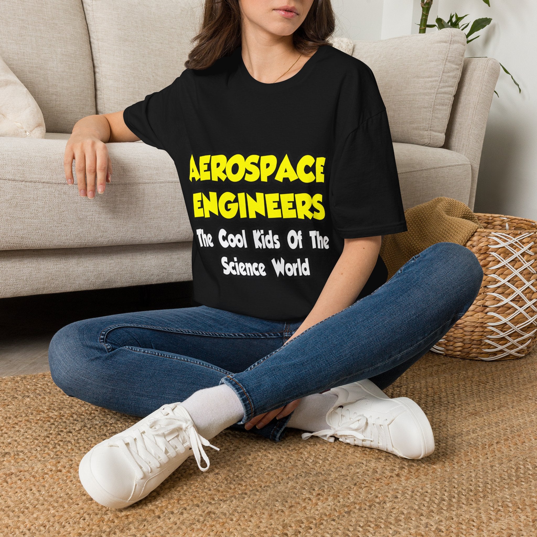 Aerospace Engineers...Cool Kids of Sci World - Unisex Softstyle T-Shirt