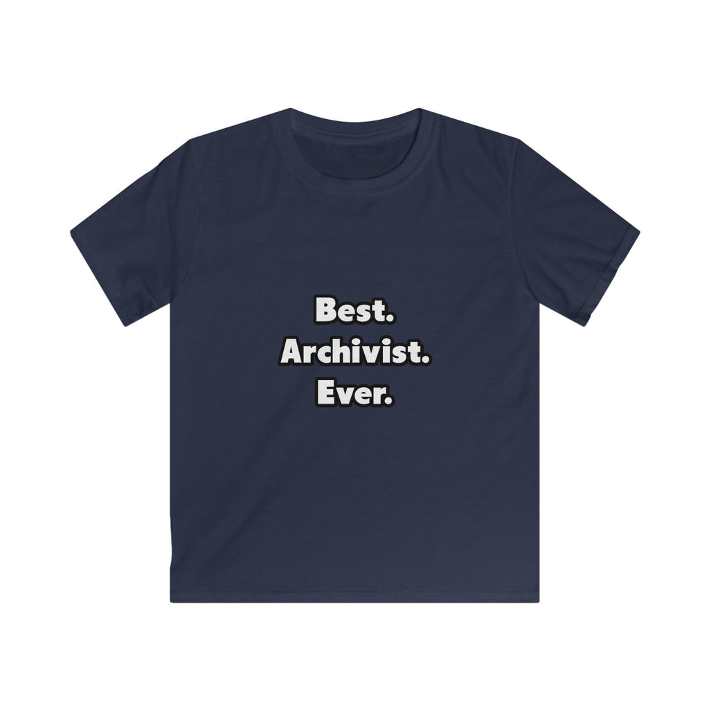 Best. Archivist. Ever - Kids Softstyle Tee