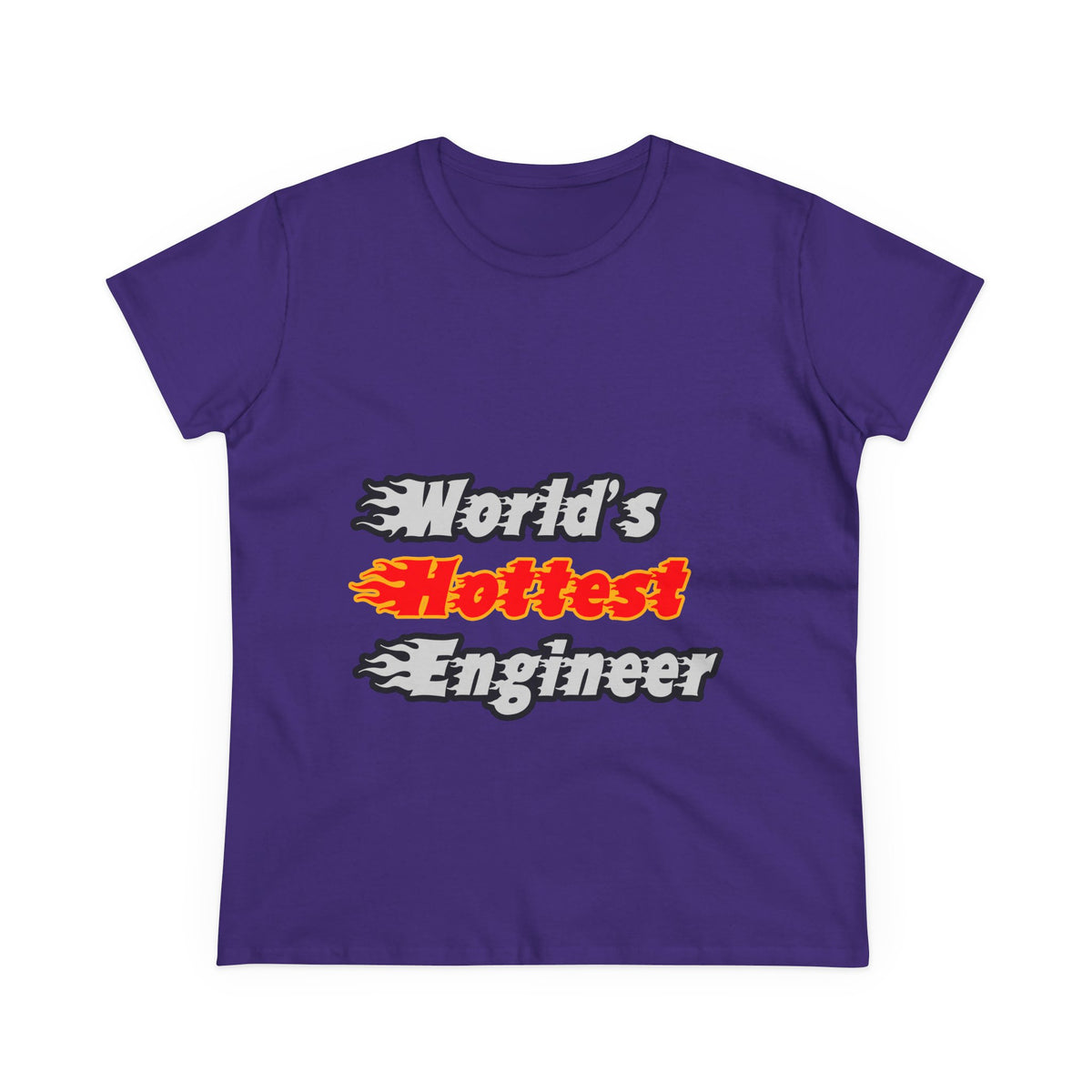 World's Hottest Engineer - Women's Midweight Cotton Tee