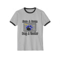 Save a Drum...Bang a Teacher - Unisex Cotton Ringer T-Shirt